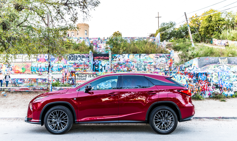 Illustration for article titled The 2017 Lexus RX 350 F Sport Mails It In